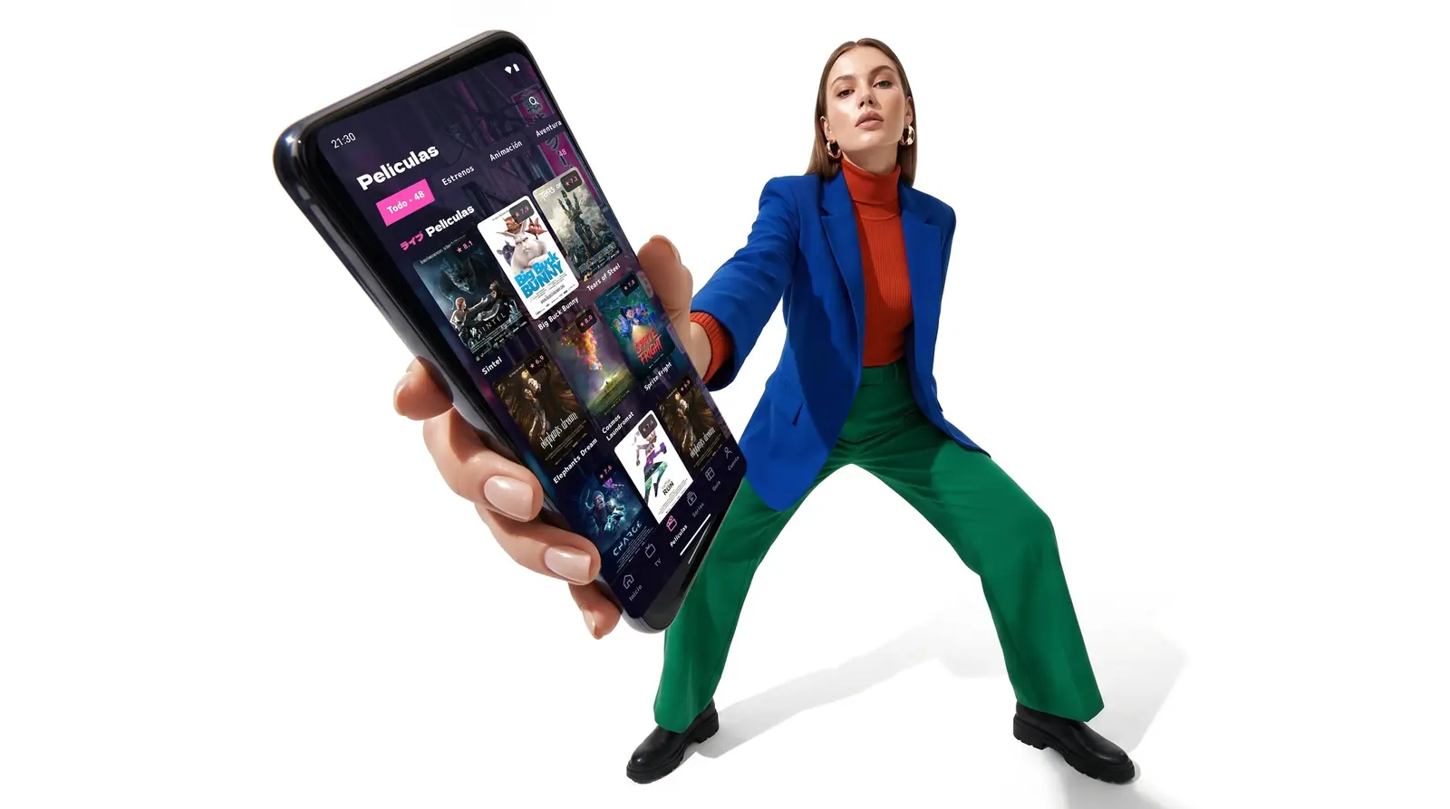NexuraPRO en un teléfono