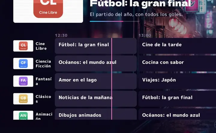 Guía de programas